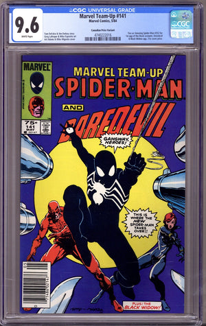 Marvel Team-Up Vol 1 141 CGC 9.6 (NM+) (1984) Canadian Price Variant
