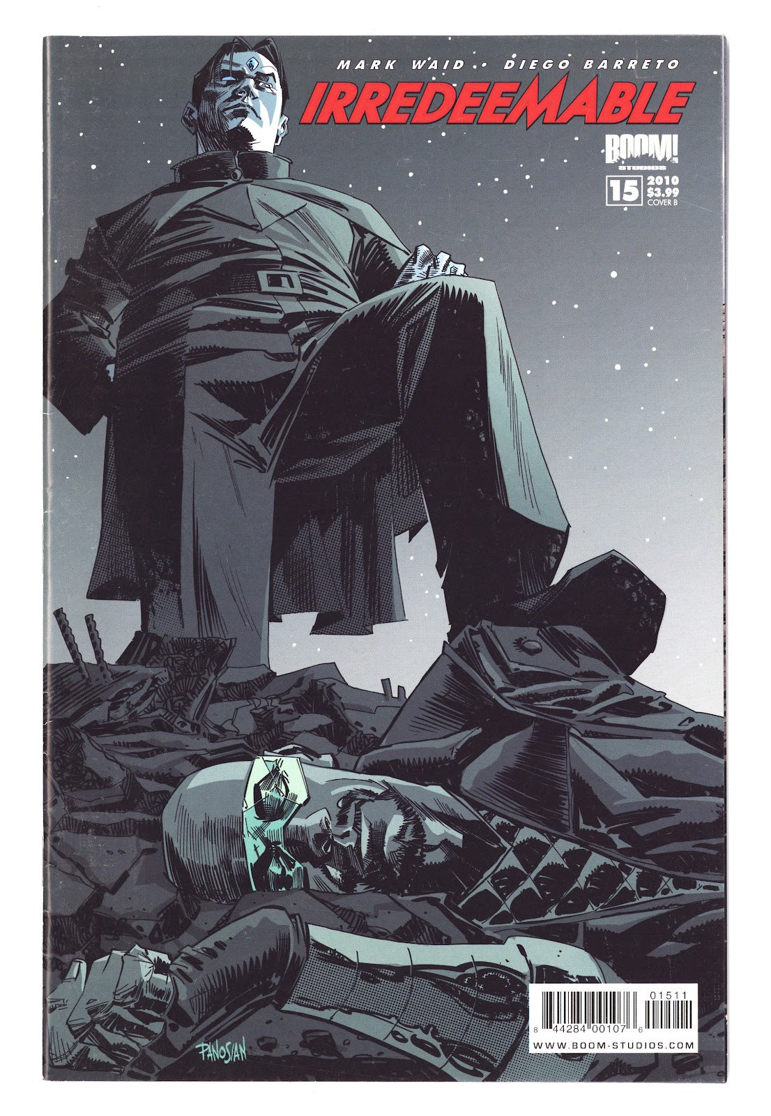 Irredeemable   15  Mid Grade   (2010) Panosian   Variant  