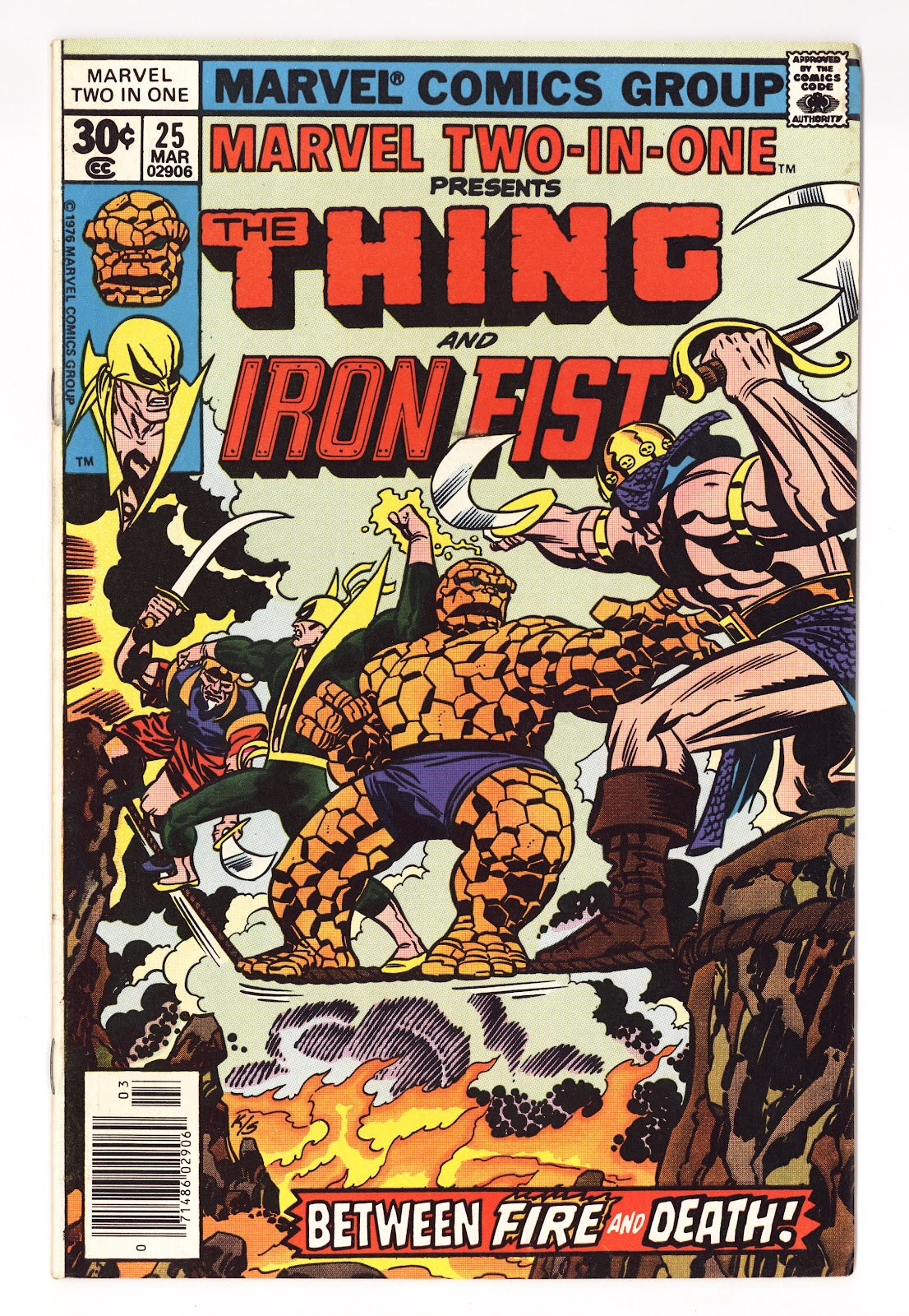 Marvel Two-in-One Vol 1 25  Mid Grade   (1977)     