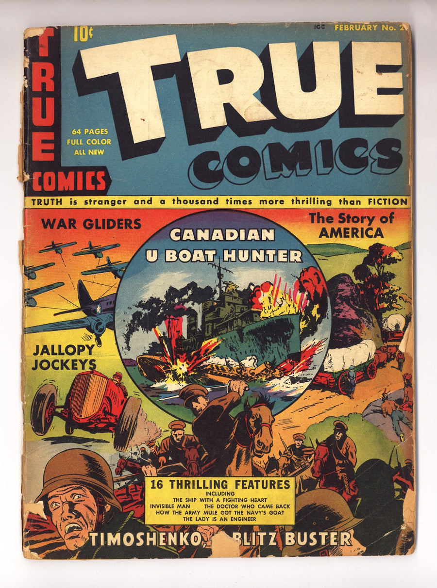True Comics   21  FR (1.0)   (1943)