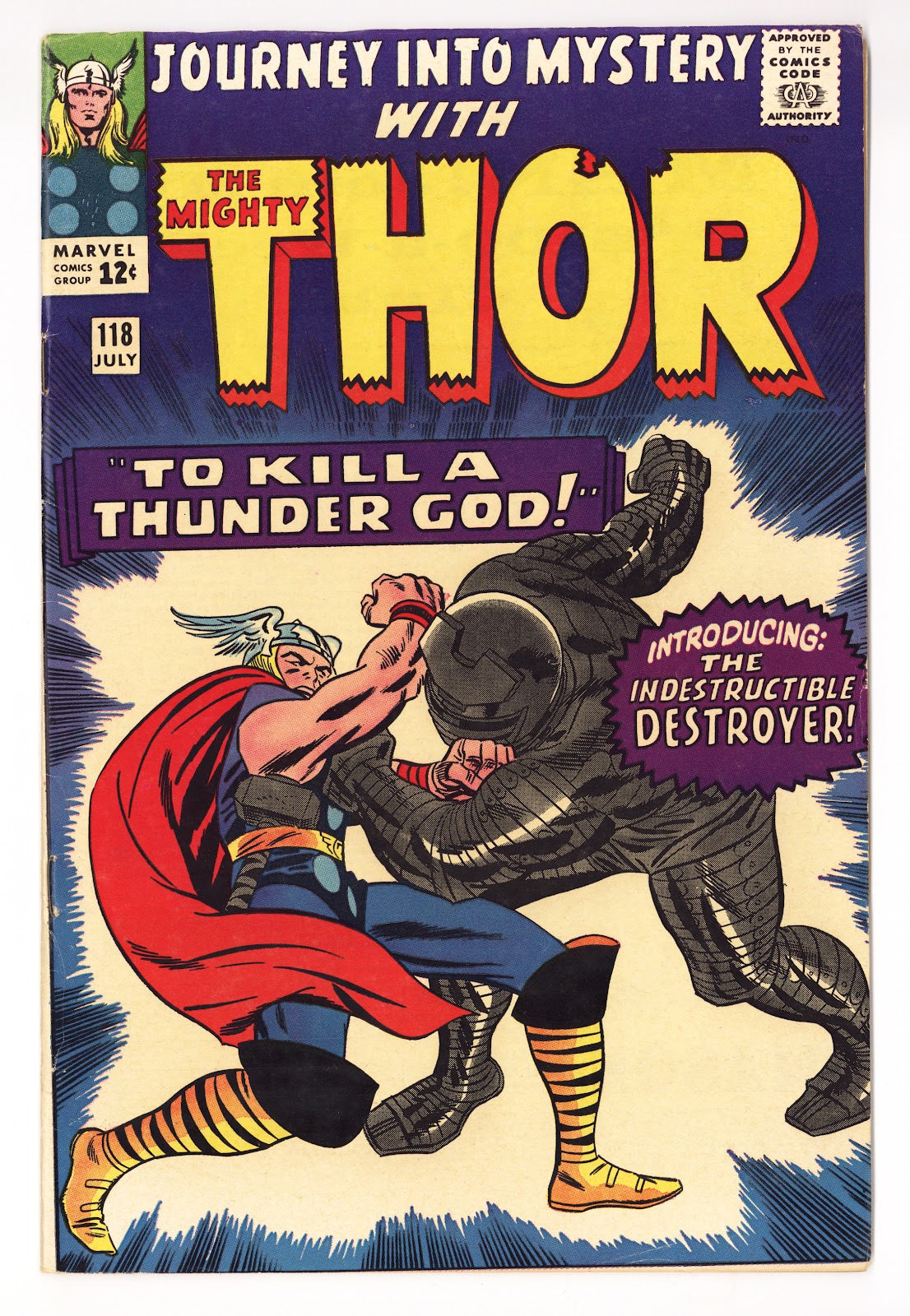 Journey into Mystery Vol 1 118  FN/VF (7.0)   (1965)     