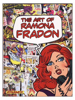 The Art of Ramona Fradon HC Mid Grade (2014) Signed x1 Interior Page Ramona Fradon