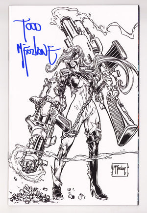 Spawn Scorched 50 Mcfarlane Signed B&W Incentive NM- (2026)