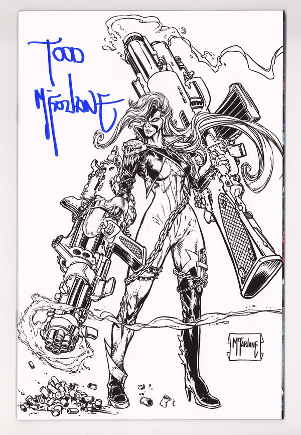 Spawn Scorched 50 Mcfarlane Signed B&W Incentive NM- (2026)