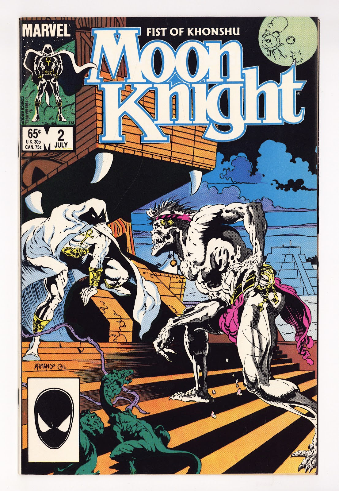 Moon Knight Vol 2 2 High Grade (1985) Direct 
