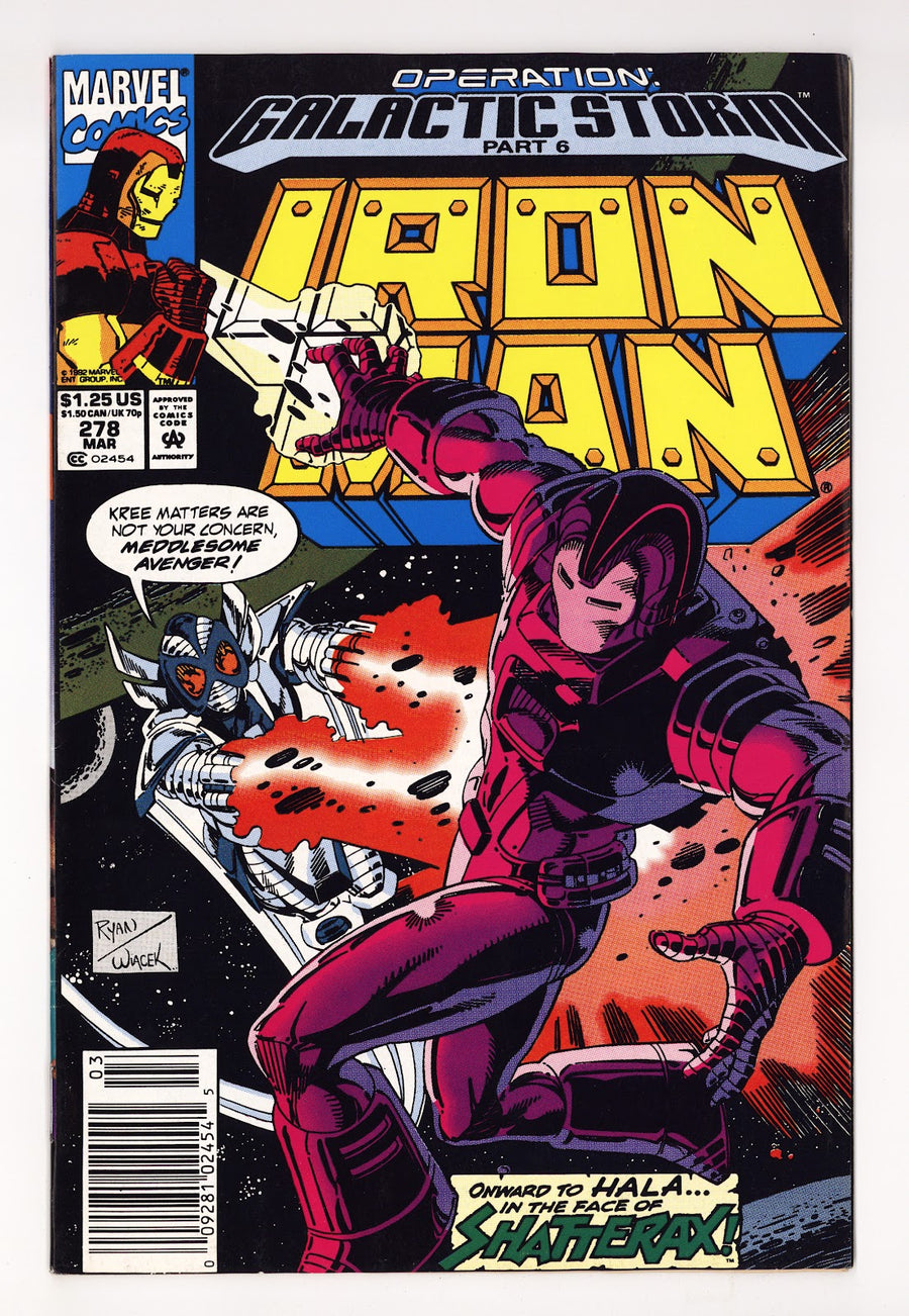Iron Man Vol 1 278  Mid Grade   (1992)   Newsstand