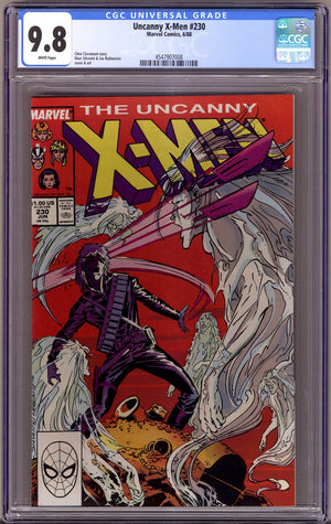 The Uncanny X-Men Vol 1 230 CGC 9.8 (NM/M)   (1988)