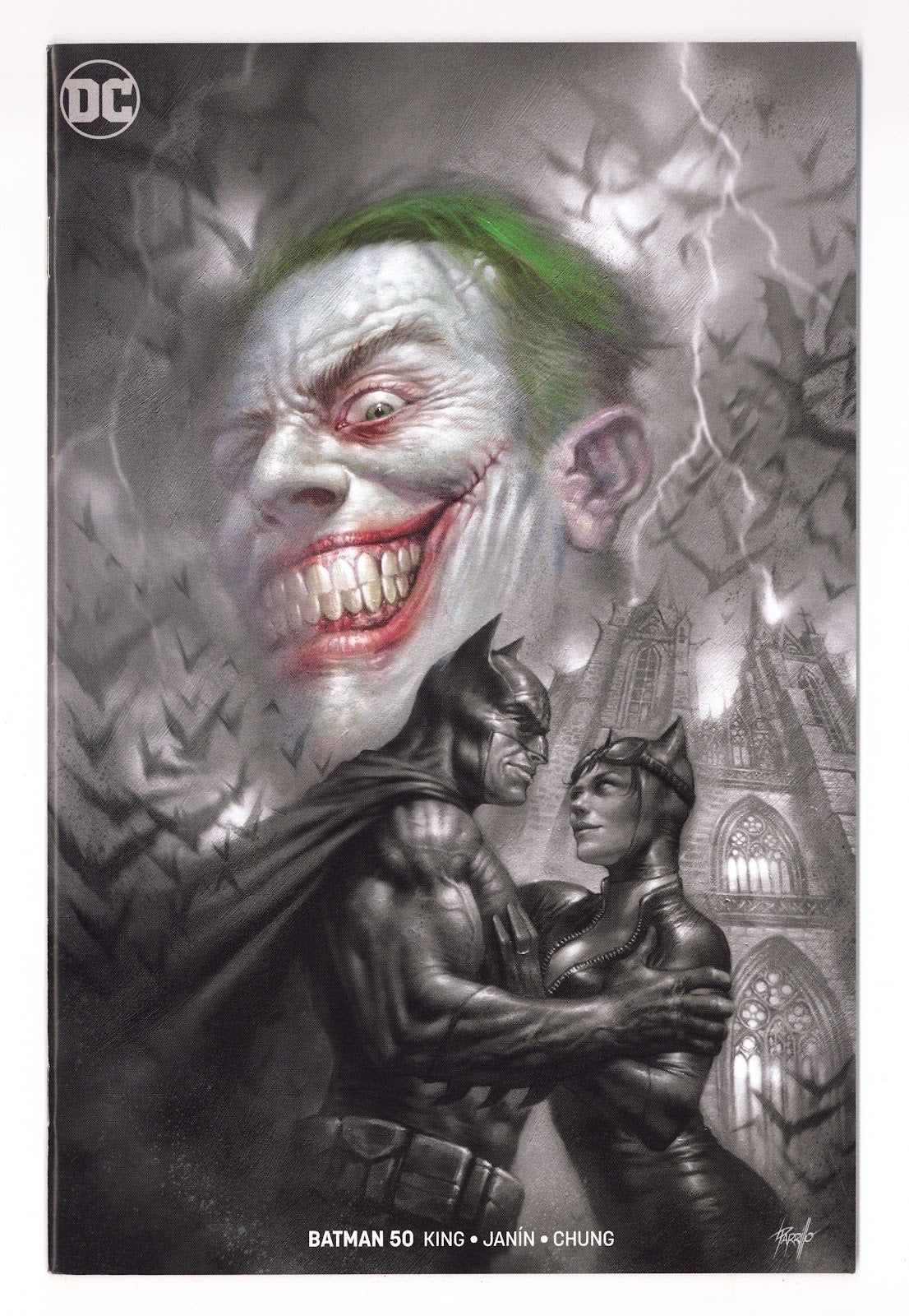 Batman Vol 3 50 High Grade (2018) Parrillo Color Splash Variant 