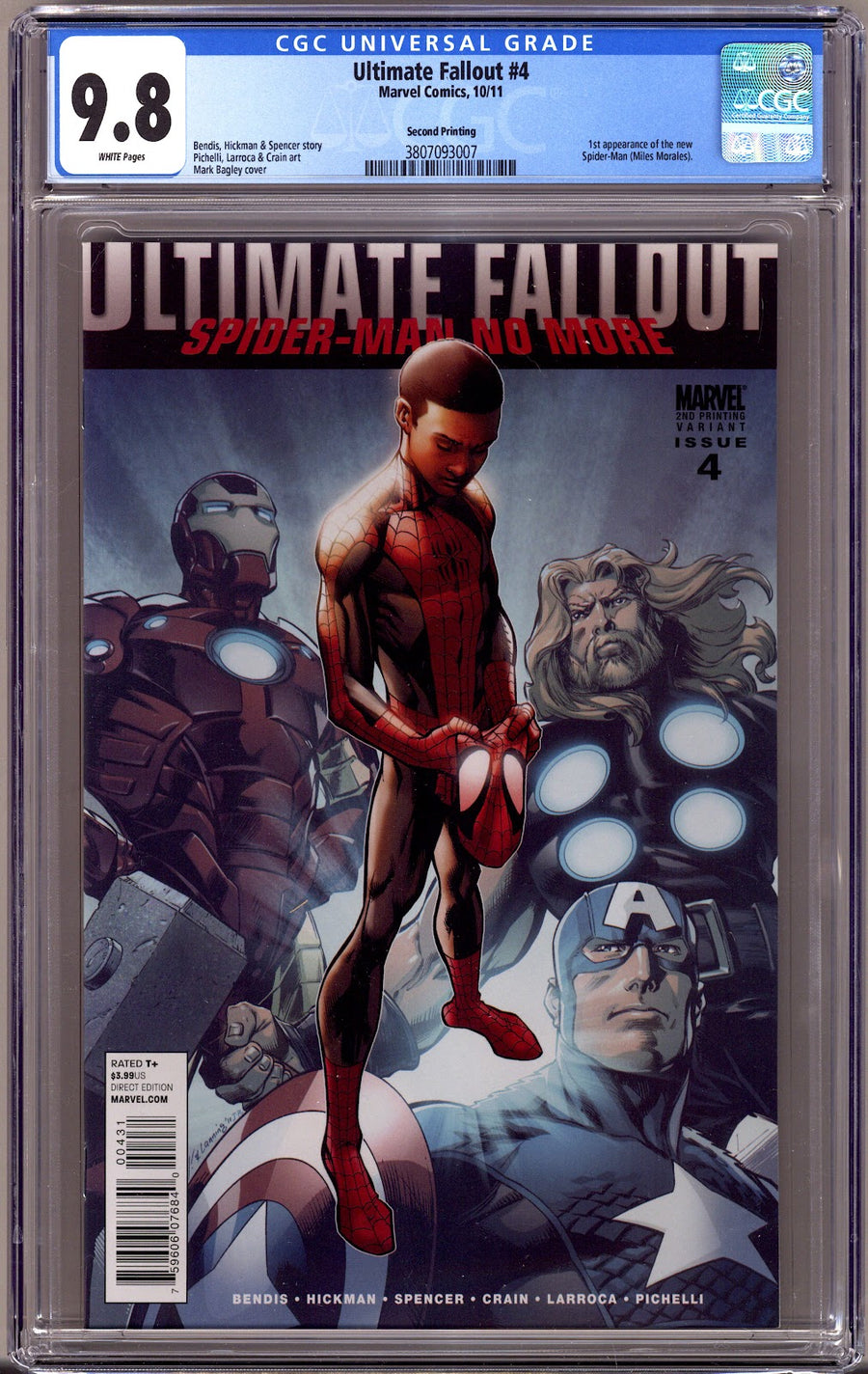Ultimate Fallout   4 CGC 9.8 (NM/M)   (2011)   2nd Print