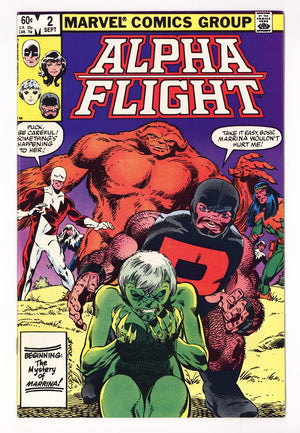 Alpha Flight Vol 1 2 High Grade (1983)