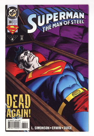Superman: The Man of Steel 38 High Grade (1994) Sales