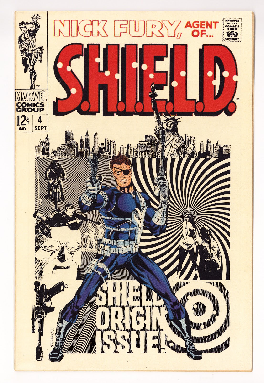 Nick Fury, Agent of SHIELD Vol 1 4 VF (8.0) (1968) 