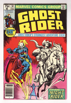 Ghost Rider Vol 1 50  FN (6.0)   (1980)   Newsstand