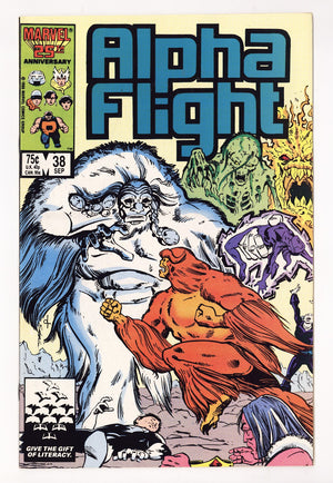 Alpha Flight Vol 1 38  High Grade   (1986)   Direct