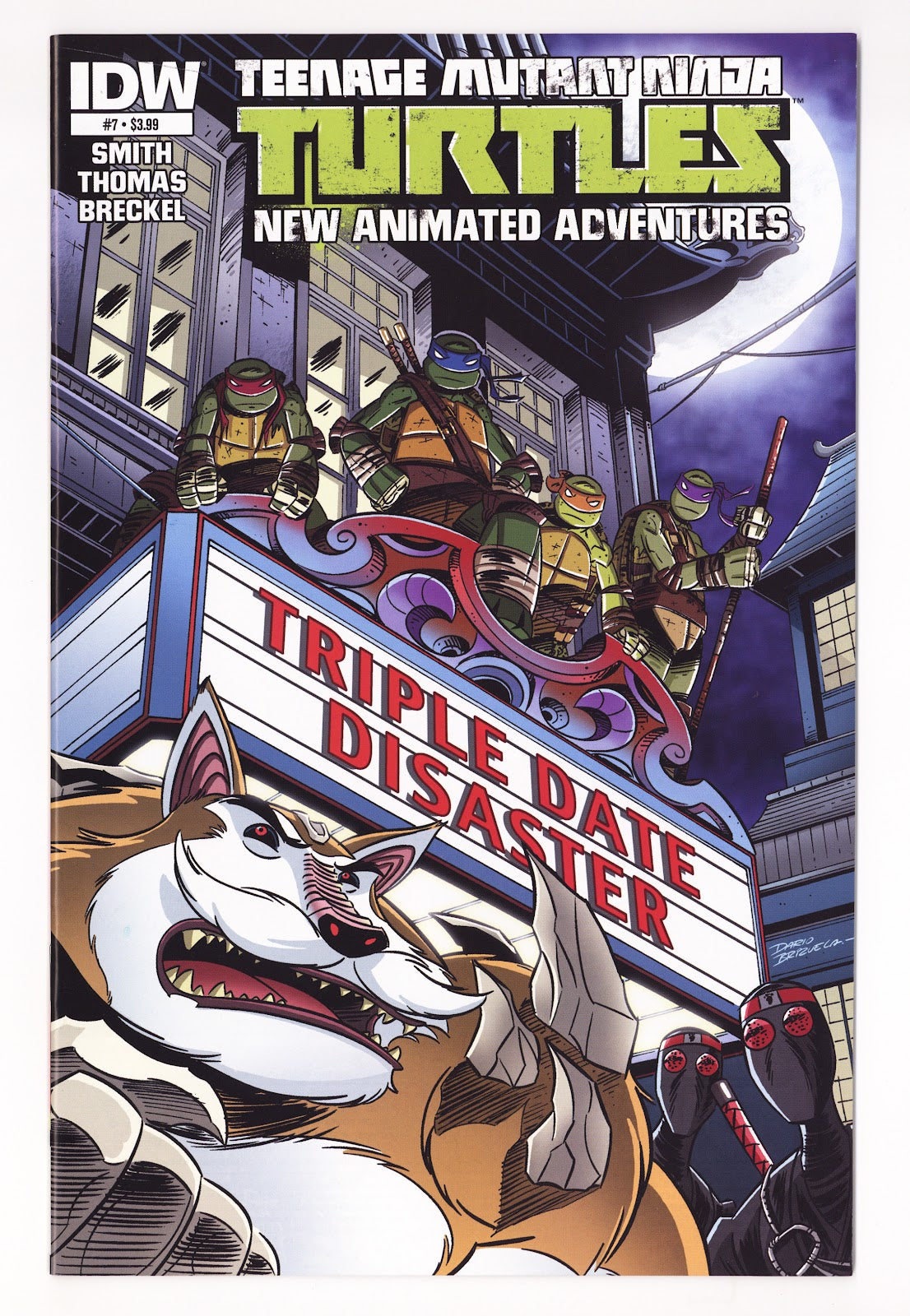 Teenage Mutant Ninja Turtles New Animated Adventures 7 High Grade (2014) 