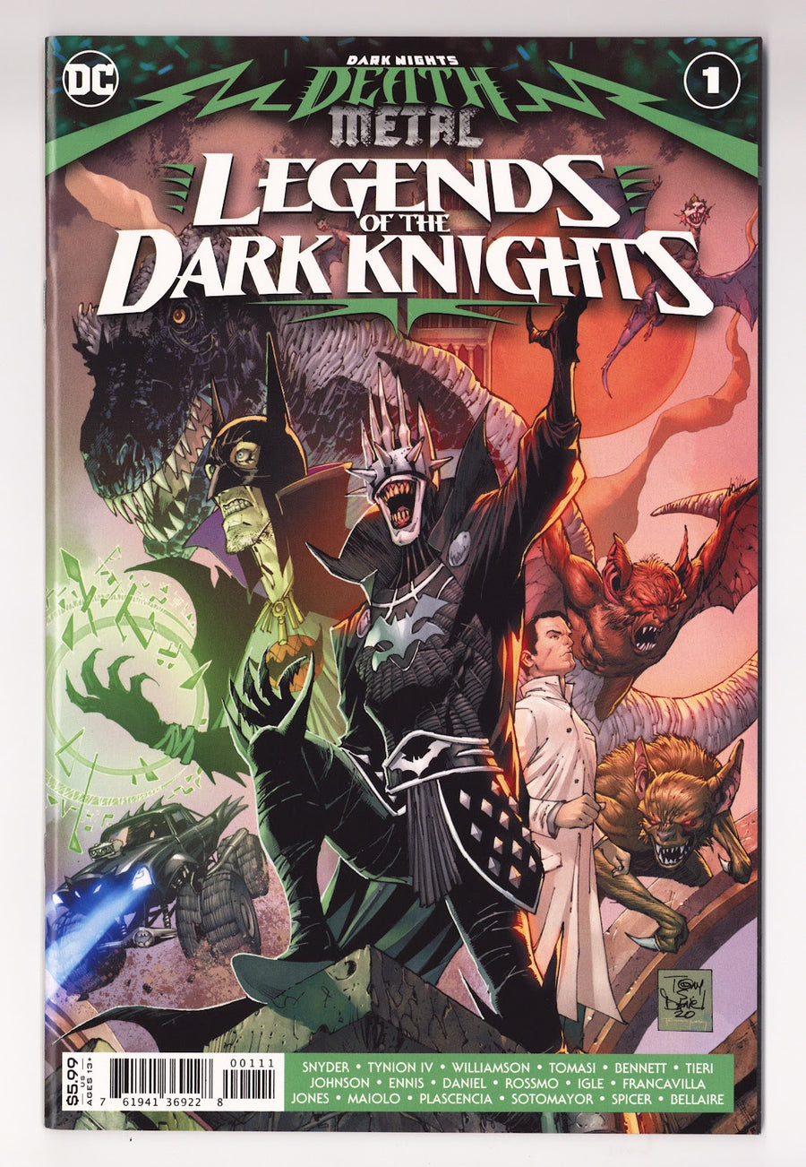 Dark Nights: Death Metal Legends of the Dark Knights   1  High Grade   (2020) Daniel Tony S. Daniel  Tony S. Daniel Cover