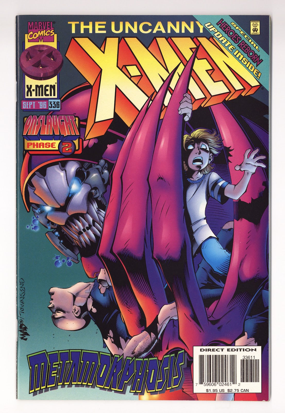 The Uncanny X-Men Vol 1 336  High Grade   (1996)     