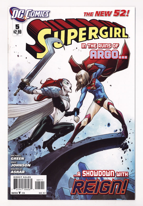 Supergirl Vol 6 5  High Grade   (2012)   Direct Sales