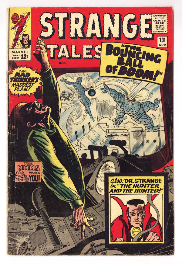 Strange Tales Vol 1 131 VG (4.0) (1965)
