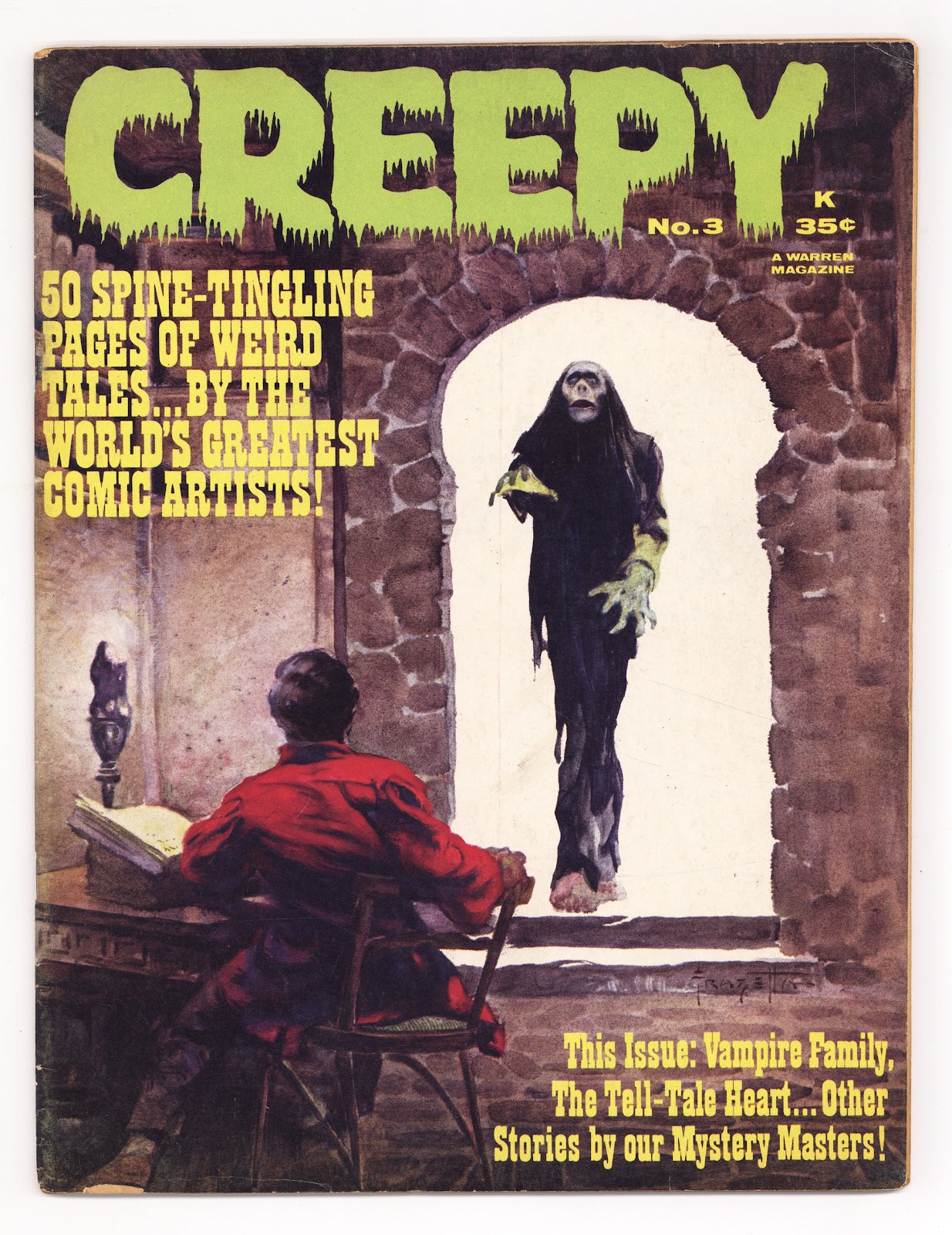 Creepy 3 VG+ (4.5) (1965) 