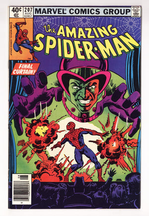 The Amazing Spider-Man Vol 1 207  VF (8.0)   (1980)   Newsstand