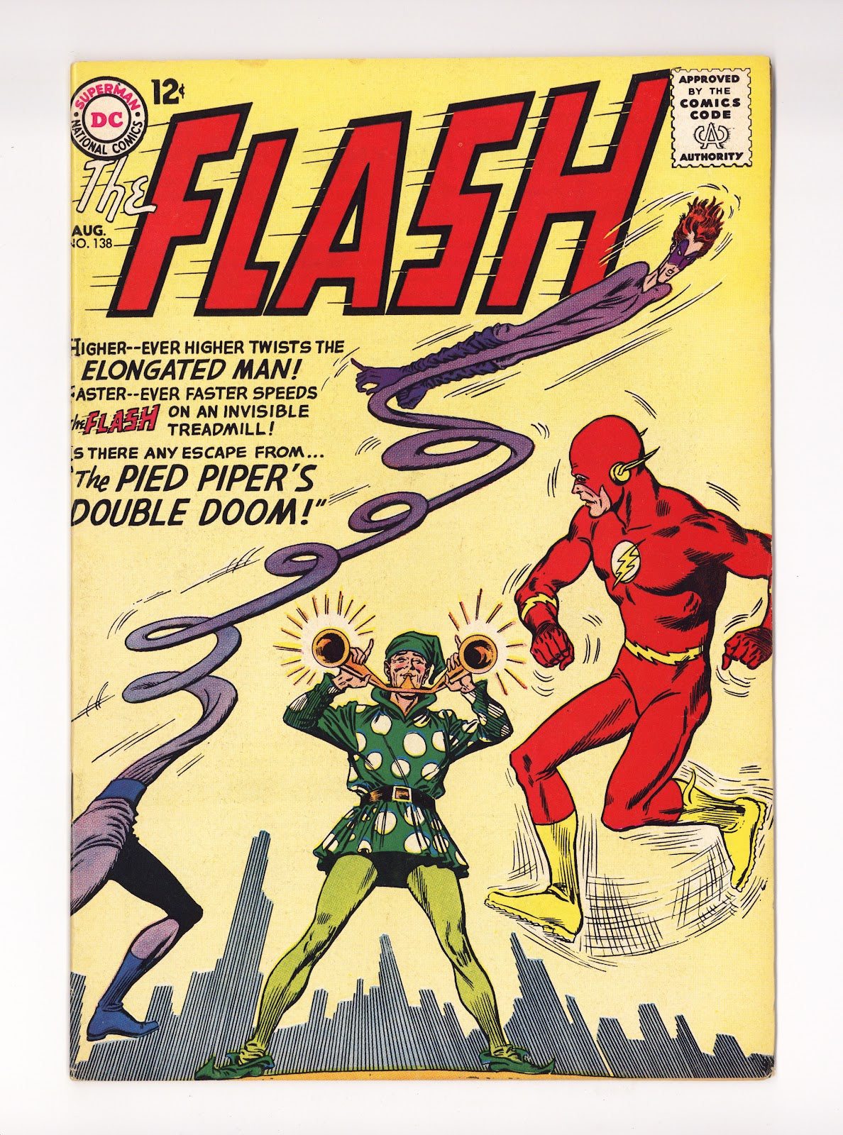 The Flash Vol 1 138  FN/VF (7.0)   (1963)     
