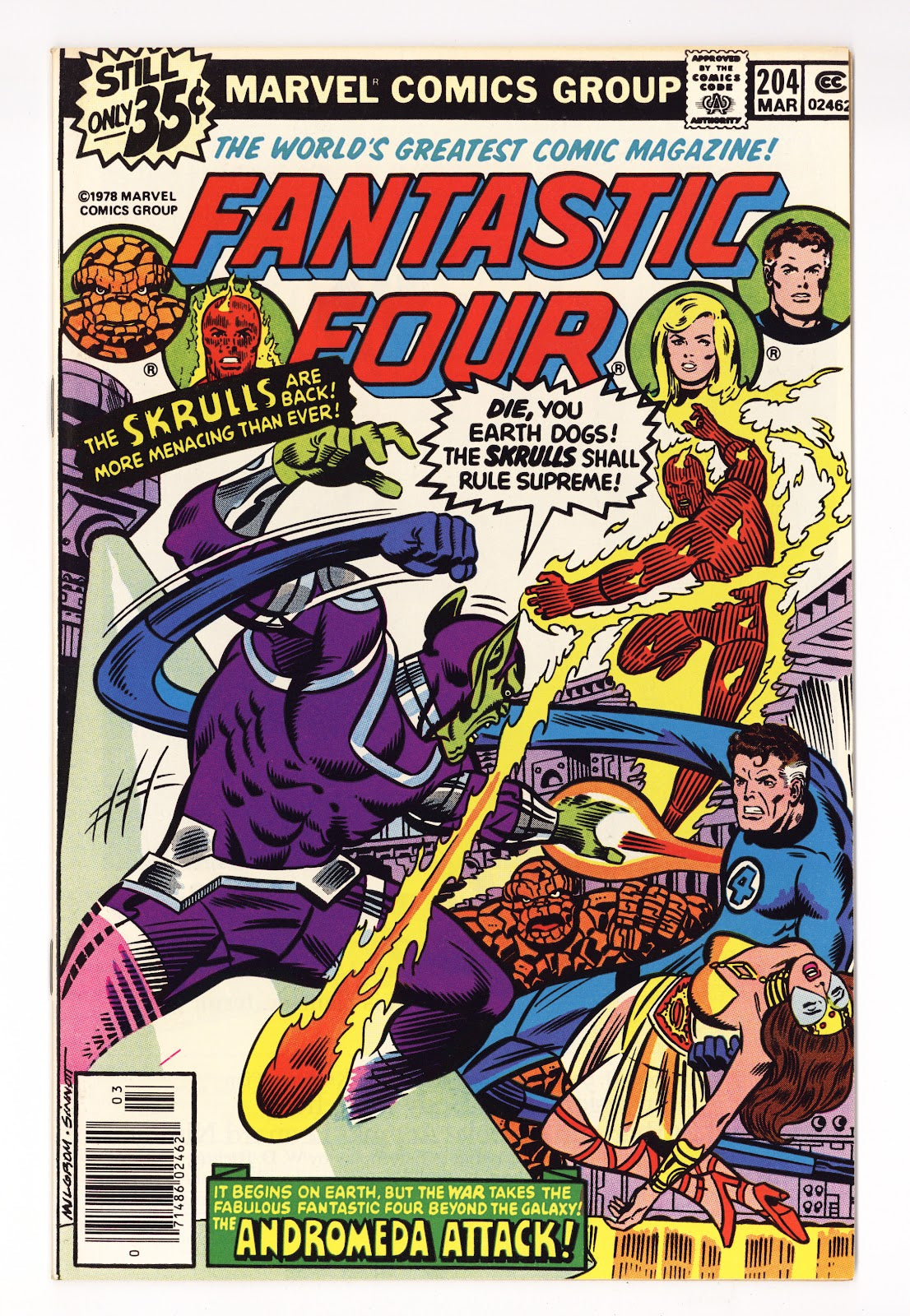 Fantastic Four Vol 1 204 High Grade (1979) 