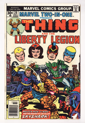 Marvel Two-in-One Vol 1 20  Mid Grade   (1976)