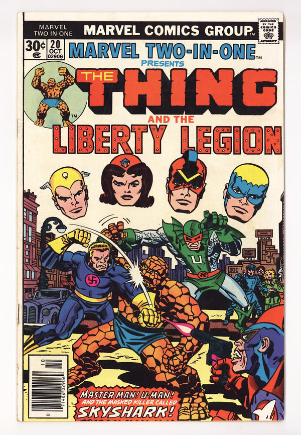 Marvel Two-in-One Vol 1 20  Mid Grade   (1976)
