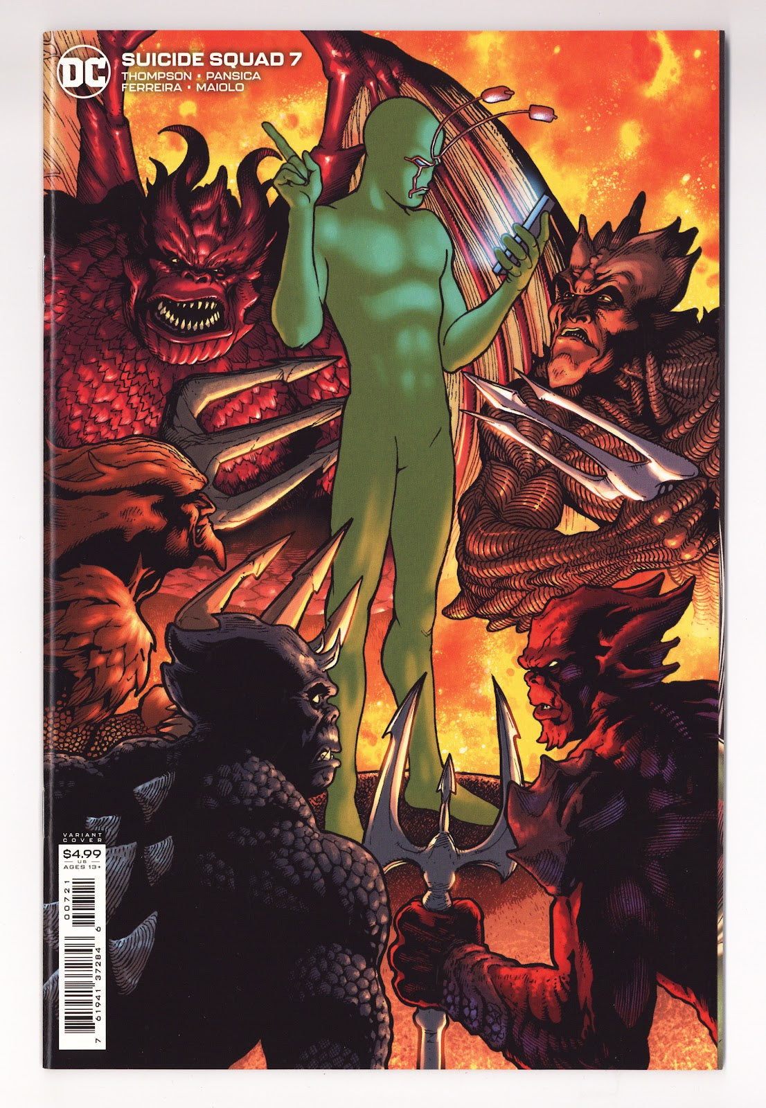 Suicide Squad Vol 6 7 High Grade (2021) Maguire Variant 