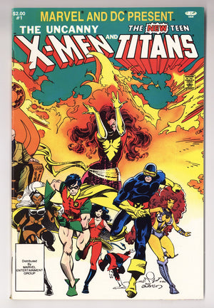 Marvel and DC Present Featuring the Uncanny X-Men and the New Teen Titans 1 VF/NM (9.0) (1982)