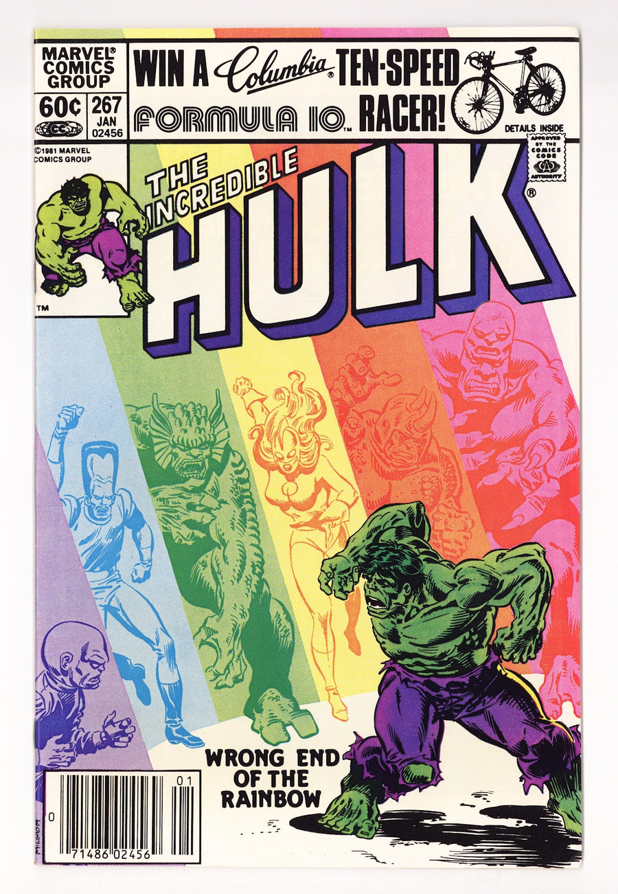 The Incredible Hulk Vol 1 267  Mid Grade   (1982)   Newsstand  