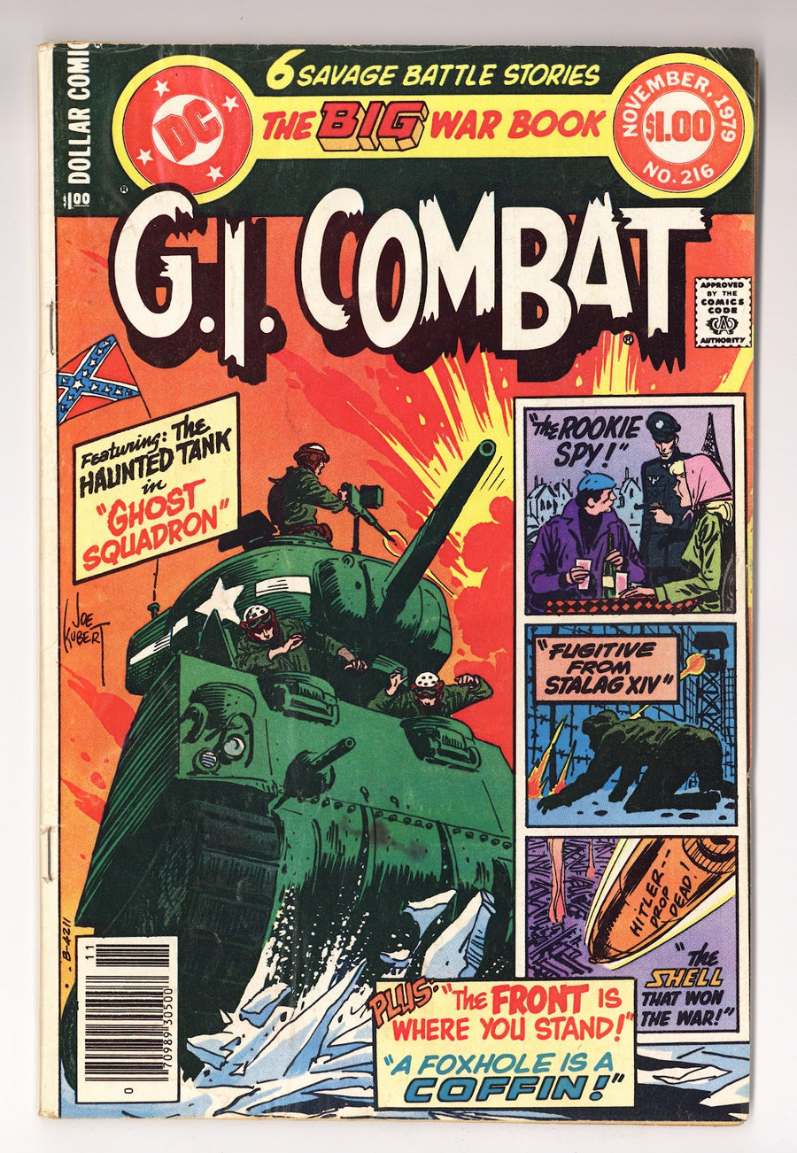 G.I. Combat Vol 1 216  Low Grade   (1979)