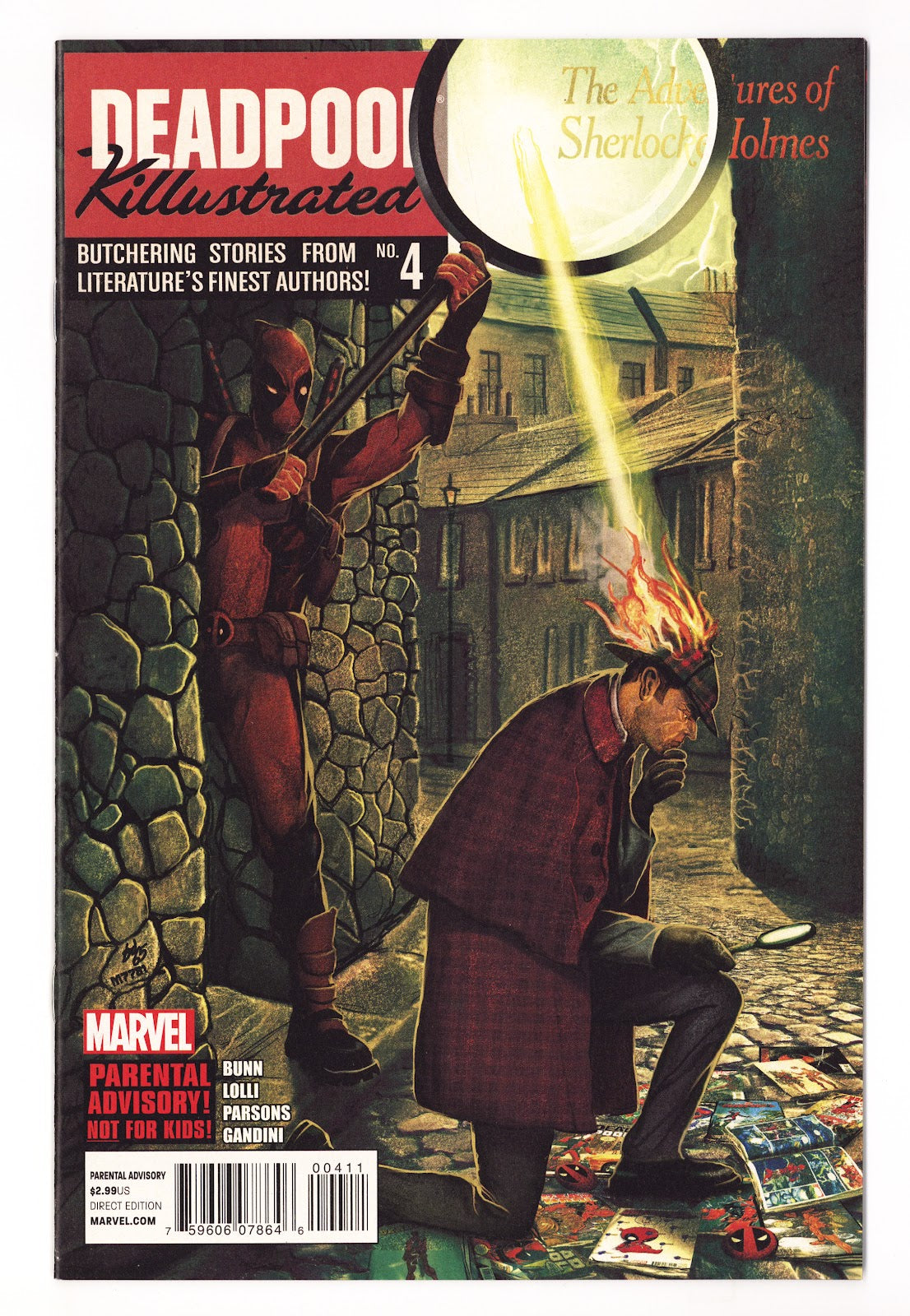 Deadpool Killustrated   4  High Grade   (2013)     