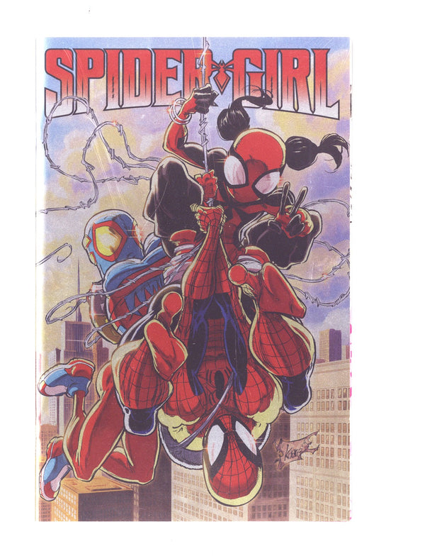 Spider-Girl Vol 3 1 High Grade (2025) Andrews Foil Variant
