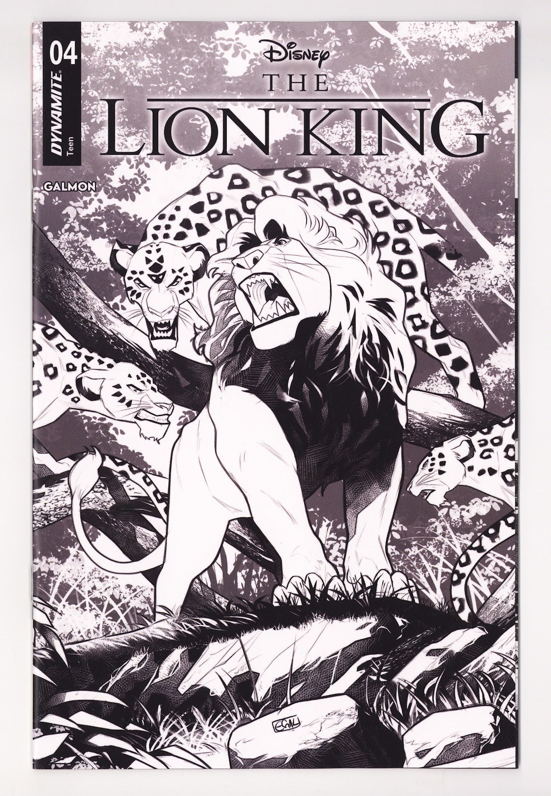 Lion King 4 Galmon B&W Variant (2026)