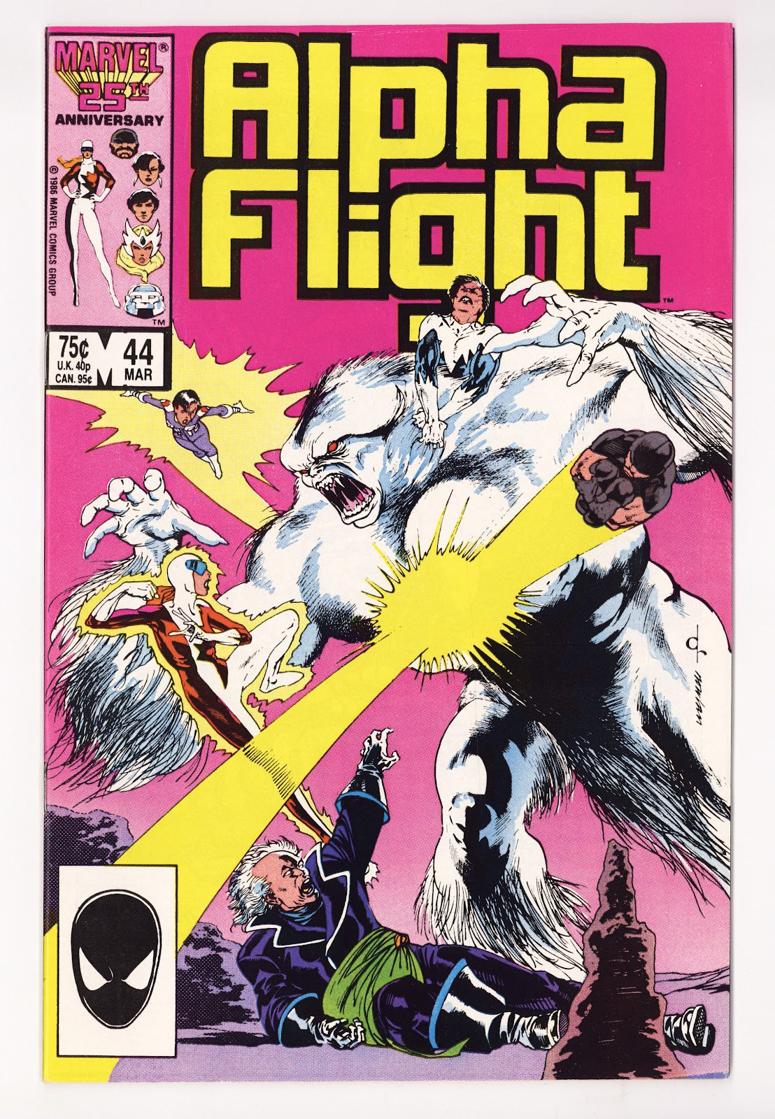 Alpha Flight Vol 1 44 High Grade (1987) 