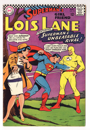 Superman's Girl Friend, Lois Lane   74  VG/FN (5.0)   (1967)
