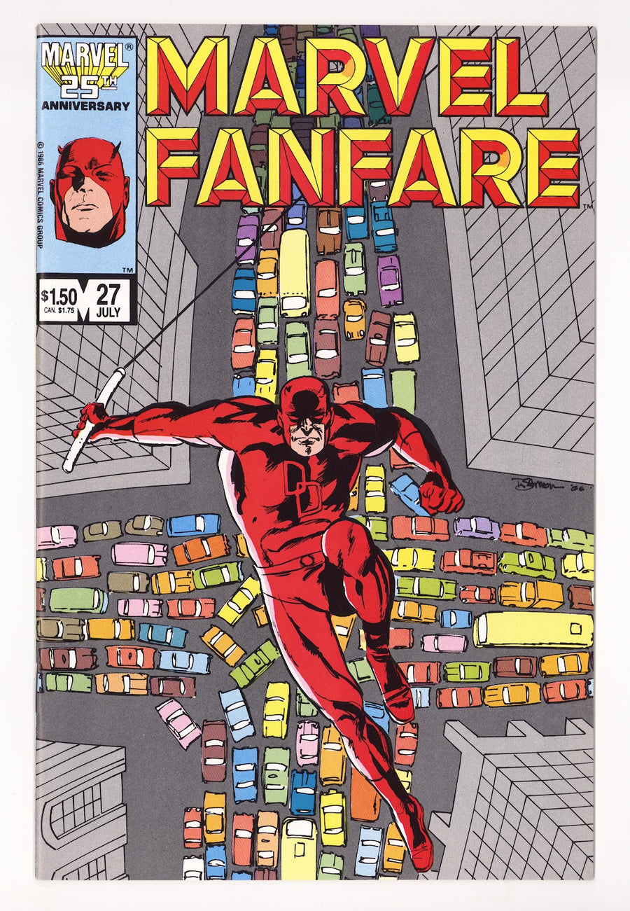 Marvel Fanfare Vol 1 27 High Grade (1986) 