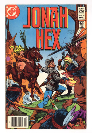 Jonah Hex Vol 1 70  Low Grade   (1983)   Canadian Price Variant