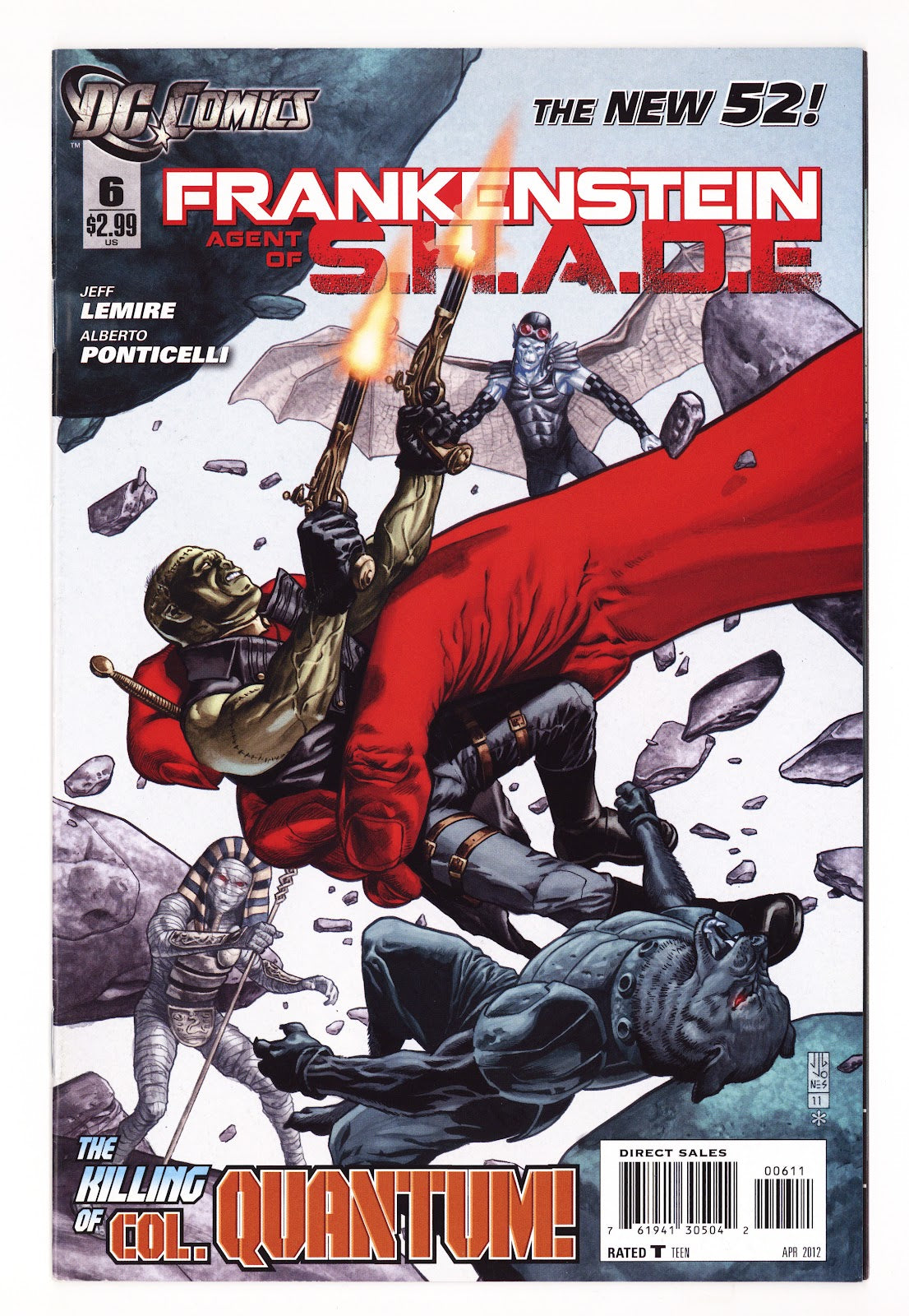 Frankenstein, Agent of S.H.A.D.E.   6  High Grade   (2012)