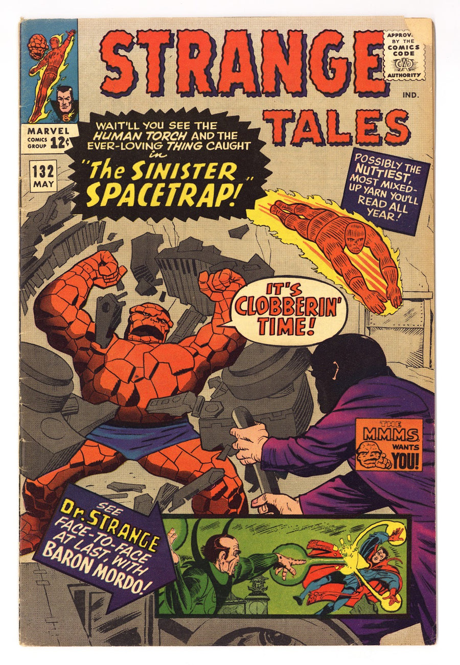 Strange Tales Vol 1 132 VG+ (4.5) (1965) 