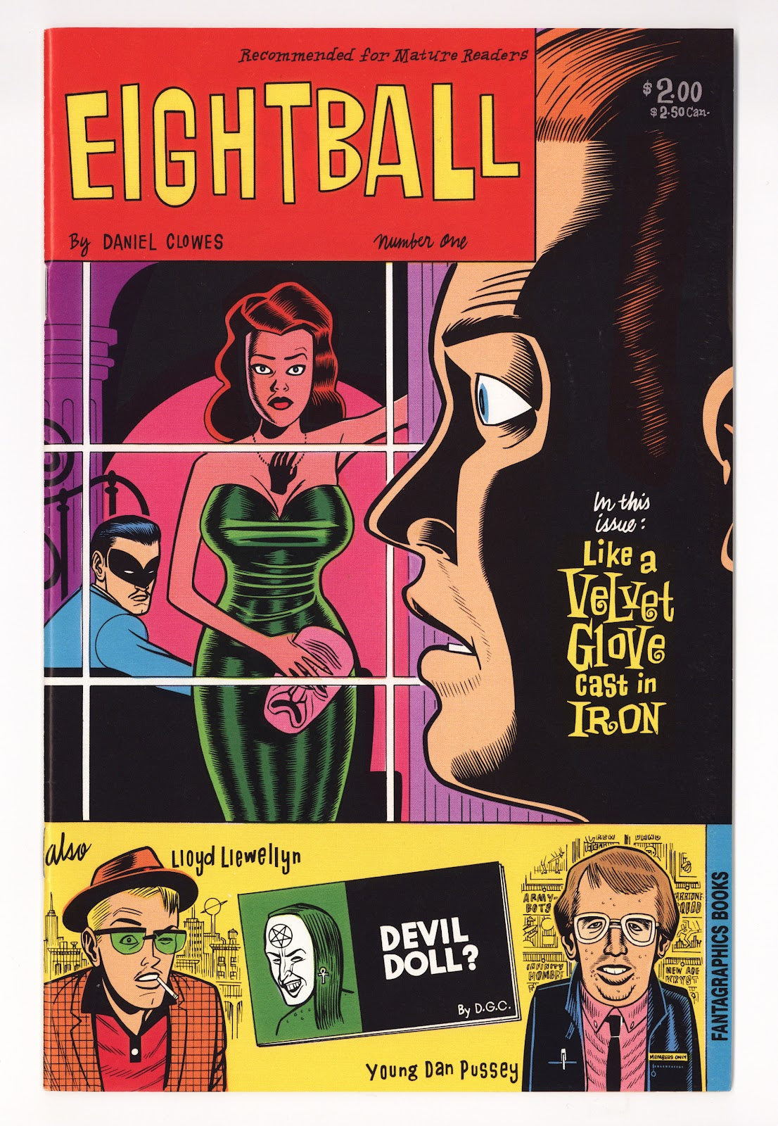 Eightball   1  VF- (7.5)   (1990)   2nd Print  
