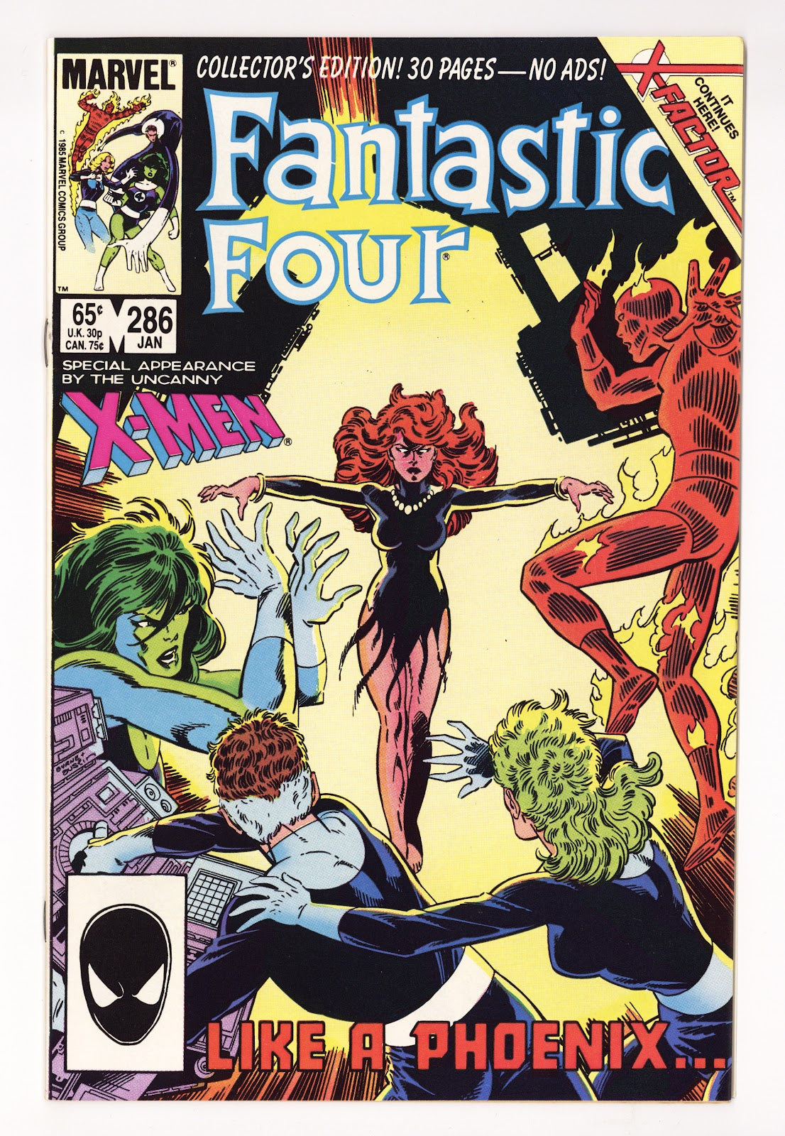 Fantastic Four Vol 1 286  High Grade   (1986)