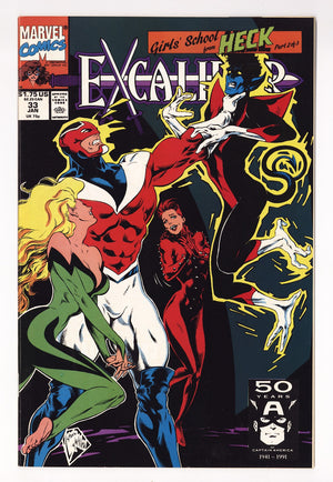 Excalibur Vol 1 33 High Grade (1991) Direct