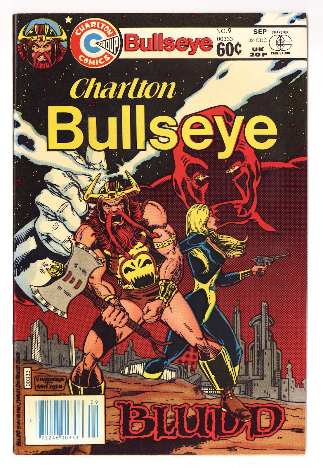 Charlton Bullseye 9 Mid Grade (1982) 