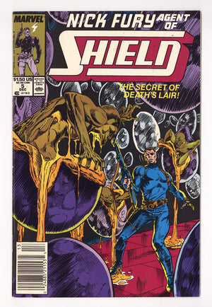 Nick Fury, Agent of S.H.I.E.L.D. Vol 2 5  High Grade   (1989)