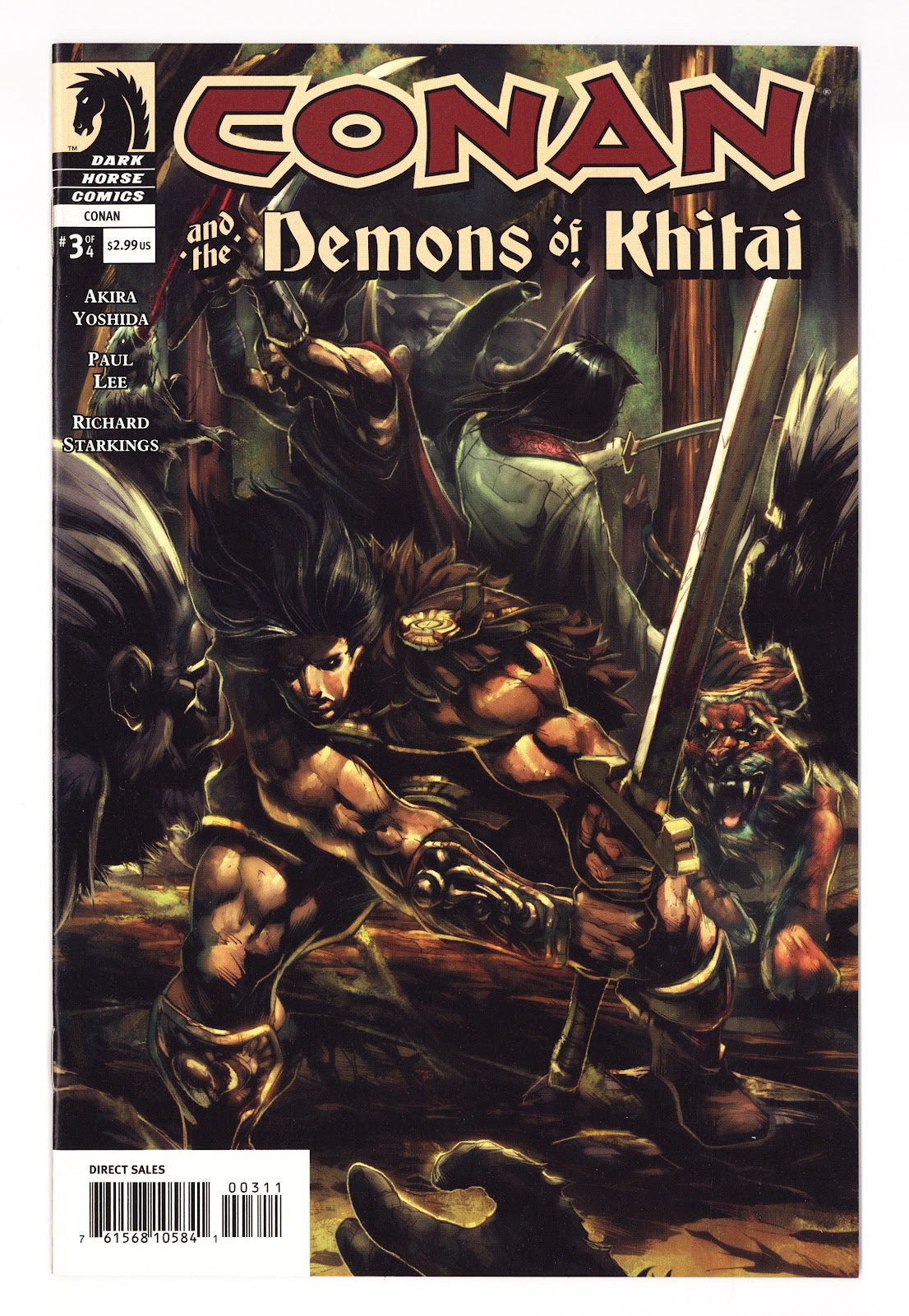 Conan and the Demons of Khitai 3 High Grade (2005) 1st Printing 