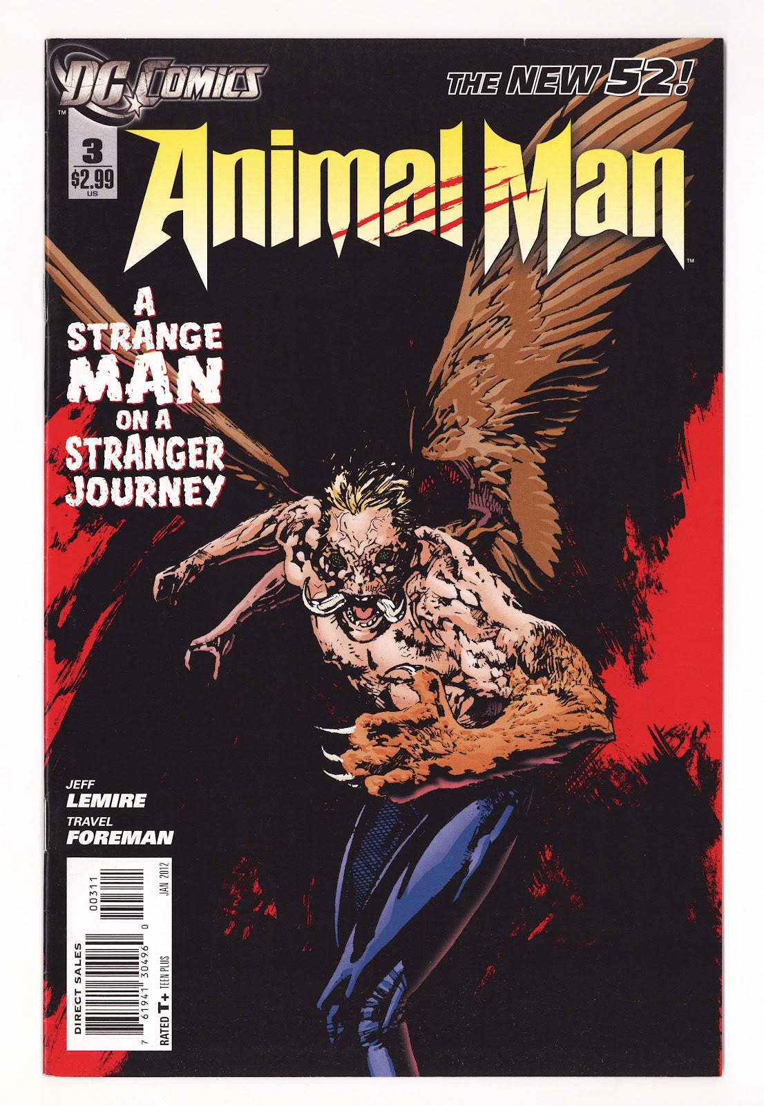 Animal Man Vol 2 3 High Grade (2012) 