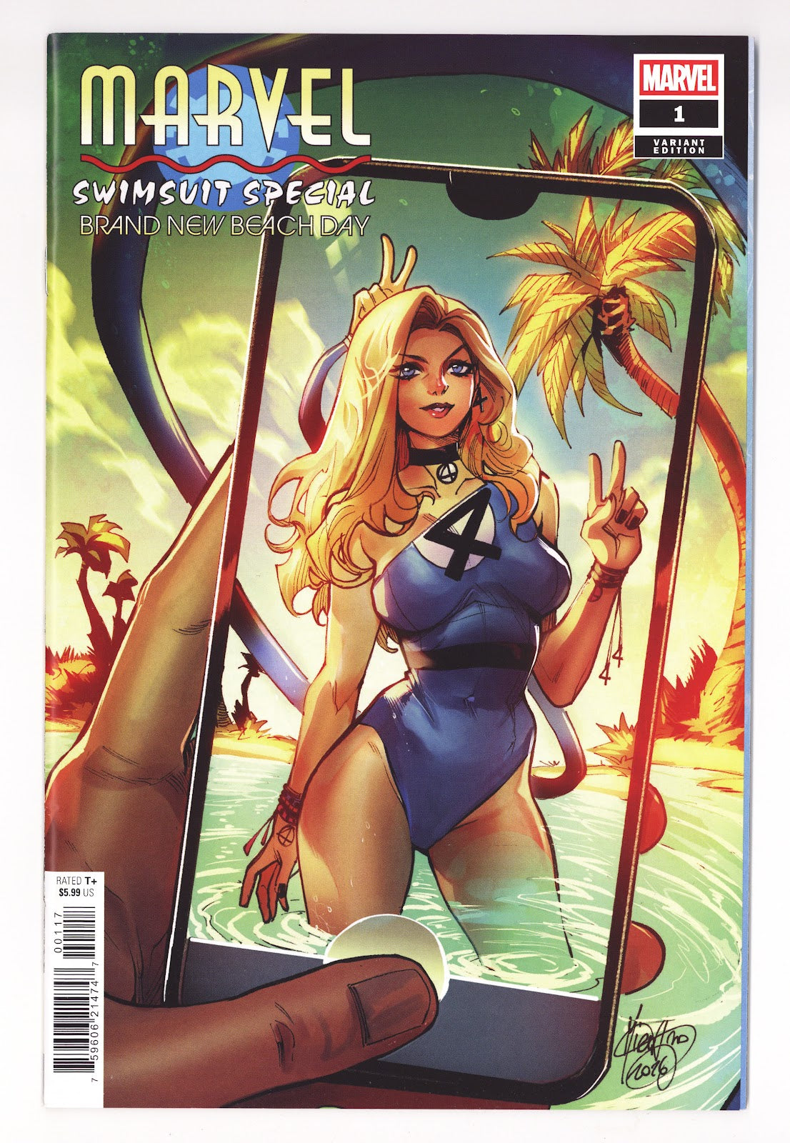 Marvel Swimsuit Special: Brand New Beach Day   1  VF+ (8.5)   (2026) Andolfo   Incentive Variant  